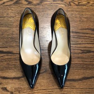 Cole Haan Nike Air Black Patent Pumps
